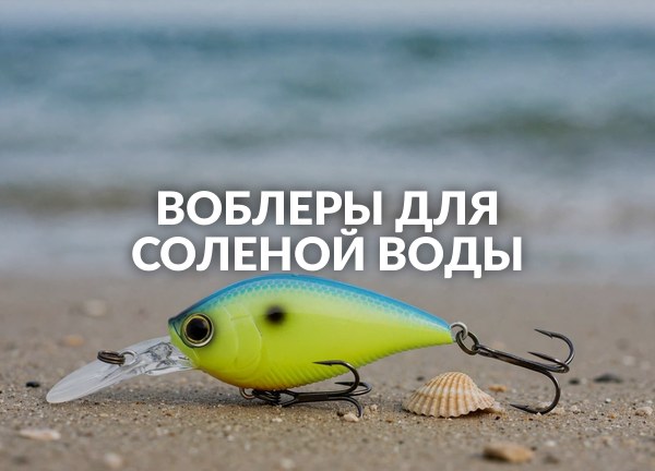 Воблеры для соленой воды