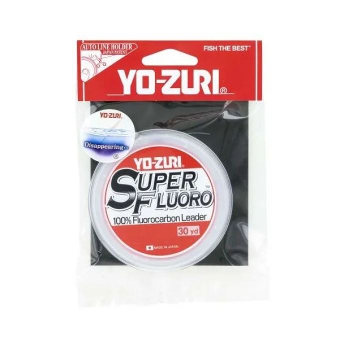 Флюорокарбон YO-ZURI SUPERFLUORO 30YDS 25Lbs 11.5kg (0.457mm) R1488-NC