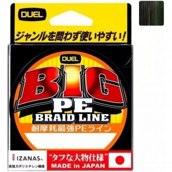 Плетеный шнур YO-ZURI DUEL BIG PE BRAID LINE 275m Dark Green #5.0 36kg (0.38mm)