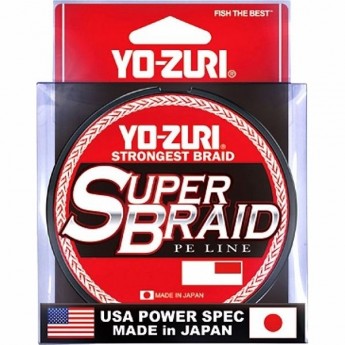 Шнур плетеный YO-ZURI PE SUPERBRAID 0,28 мм, 135 м (yellow)