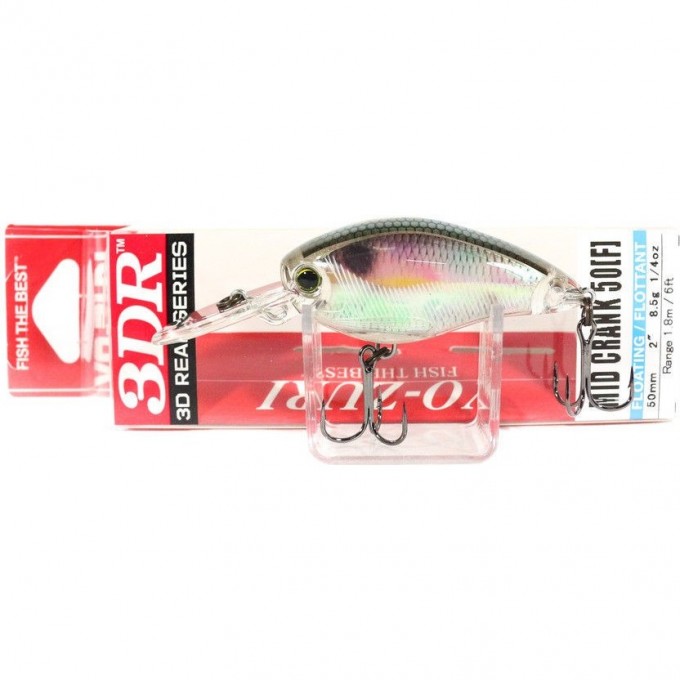 Воблер YO-ZURI 3DR MID CRANK 50F R1317 RGZS R1317-RGZS Воблер YO-ZURI 3DR MID CRANK 50F R1317 RGZS R1317-RGZS